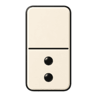 Domino with 2 dots