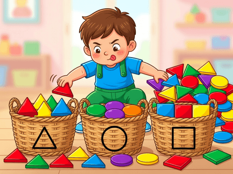Sort Shapes into Boxes