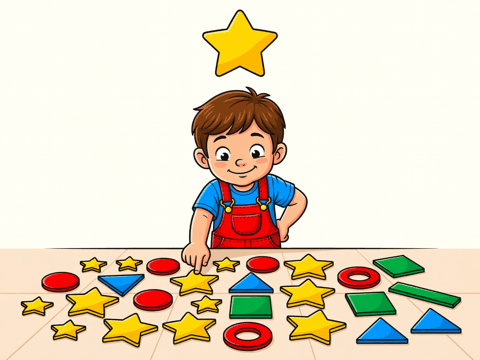 Find the Same Shape in Different Sizes