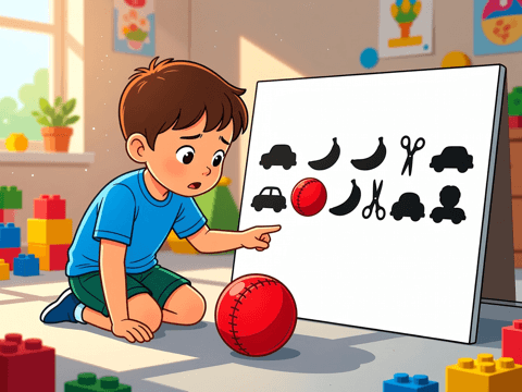 Match the Object to Its Shadow