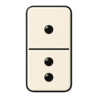 Domino with 3 dots